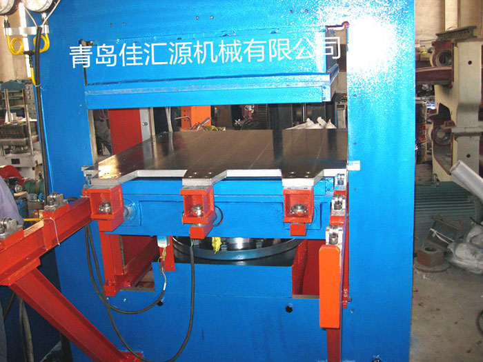 框架式帶自動推拉平板硫化機-200噸框式橡膠硫化機
