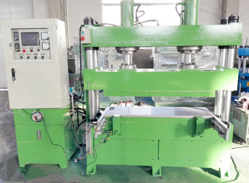 50噸自動推拉款四柱液壓機