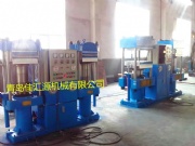 Double Station Rubber Molding Press